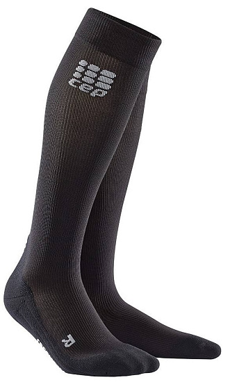 Компрессионные гольфы женские для восстановления CEP CR21W Черный - Фото 1 большая