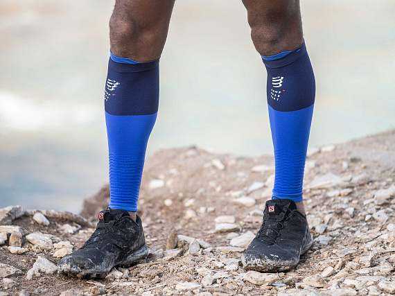 Гетры Compressport R2V2 Синий - Фото 3 большая