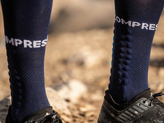 Гольфы Compressport RUN Синий - Фото 3 большая
