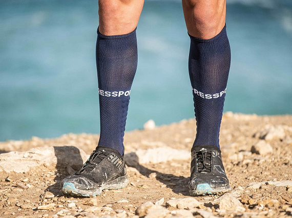 Гольфы Compressport RUN Синий - Фото 4 большая