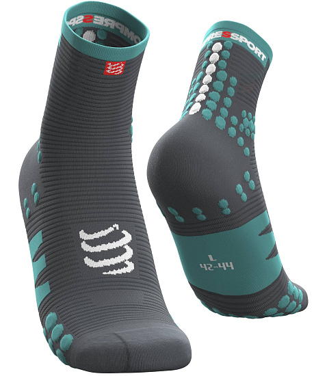 Носки Compressport V3 RUN Высокие Синий - Фото 1 большая
