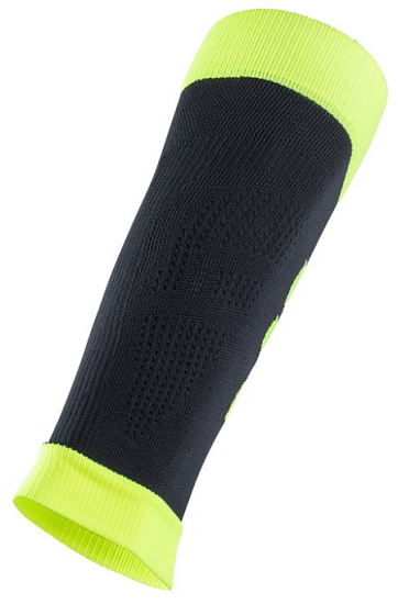 Гетры мужские UYN Calf Fly Black/Yellow Fluo - Фото 2 большая