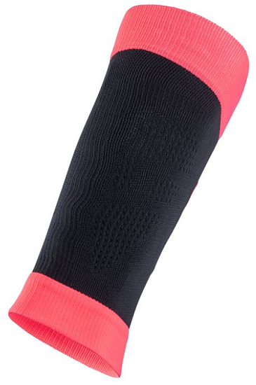 Гетры женские UYN Calf Fly Black/Coral Fluo - Фото 2 большая