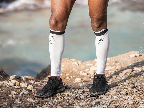 Гетры Compressport R2V2 Белый - Фото 3 большая