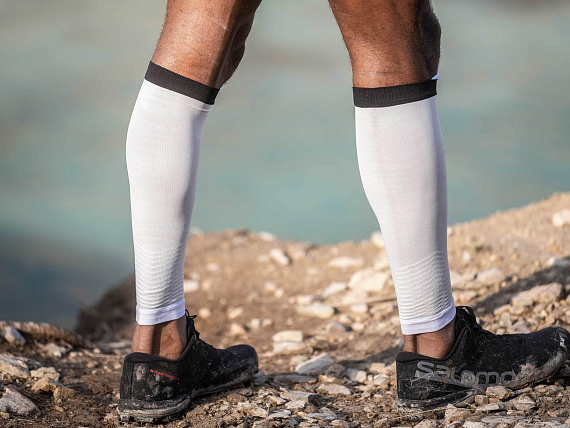 Гетры Compressport R2V2 Белый - Фото 4 большая