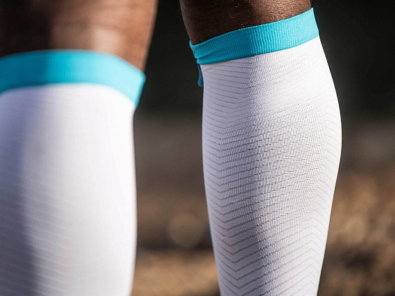 Гетры Compressport R2 Oxygen Белый - Фото 6 большая
