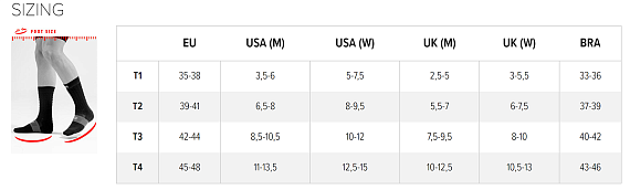 Носки Compressport V3 Run Low Серый - Фото 4 большая