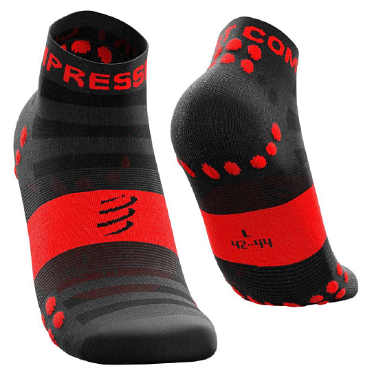 Носки Compressport Run Ultralight Low v3 Черный - Фото 1 большая