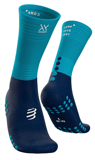 Носки Compressport Mid Compression Синий/Голубой - Фото 1 большая