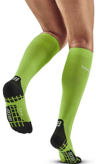 Компрессионные гольфы женские CEP C1UUW ярко-зелёный - Фото 4 большая