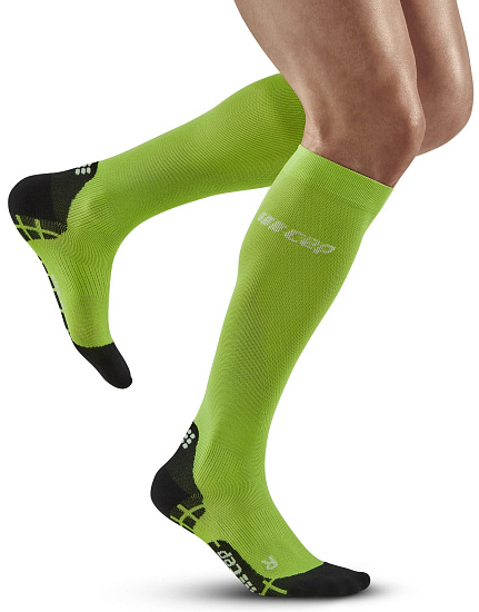 Компрессионные гольфы мужские CEP C1UUM ярко-зелёный - Фото 3 большая