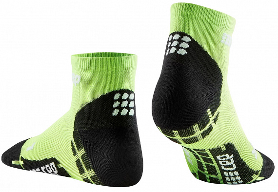 Носки мужские CEP C09UUM Flash green/Black - Фото 2 большая
