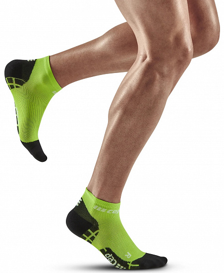 Носки мужские CEP C09UUM Flash green/Black - Фото 3 большая
