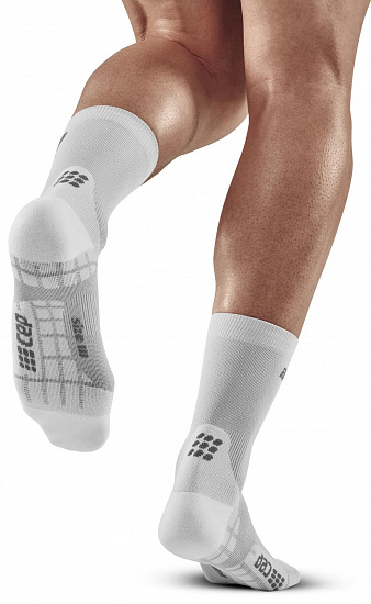 Носки мужские CEP C2UUM Carbon white - Фото 4 большая