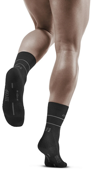 Носки мужские CEP C103RM Reflective чёрный - Фото 4 большая
