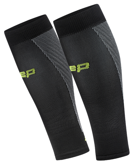 Гетры женские CEP C3UUW Run Ultralight Compression 4.0 Black/Grey - Фото 1 большая