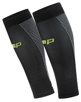Гетры мужские CEP C3UUM Run Ultralight Compression 4.0 Black/Grey