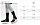Гольфы Compressport Race&Recovery Blue - Фото 5 малая