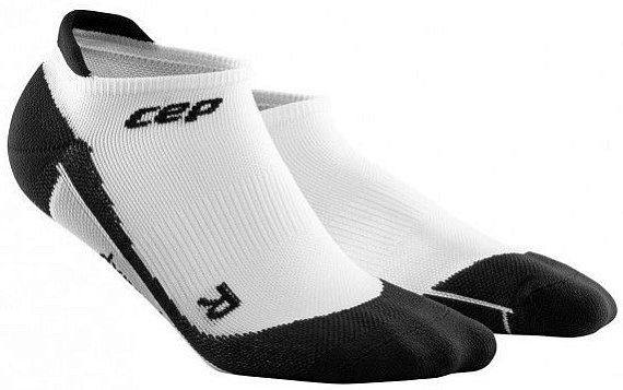 Функциональные ультракороткие женские носки CEP белые - Фото 1 большая