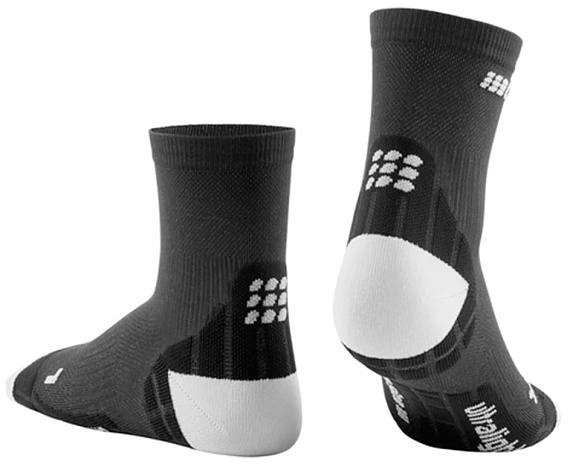 Носки женские CEP C2UUW Black/Light grey - Фото 2 большая