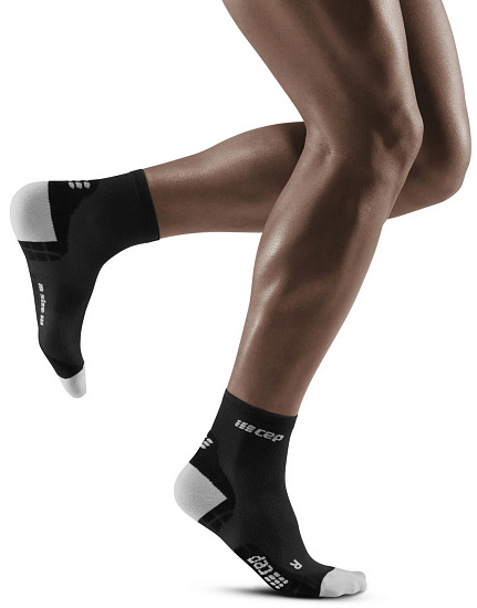 Носки женские CEP C2UUW Black/Light grey - Фото 3 большая