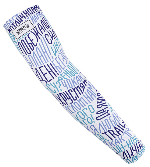 Рукава Wonder Trail WTBWS Blue/White/Sky - Фото 1 большая