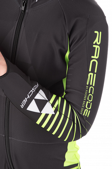 Комбинезон детский Fischer Race Black/Yellow - Фото 6 большая