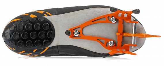Ботинки мужские Zamberlan 2000 Ice Tech Evo RR Black/Orange - Фото 2 большая