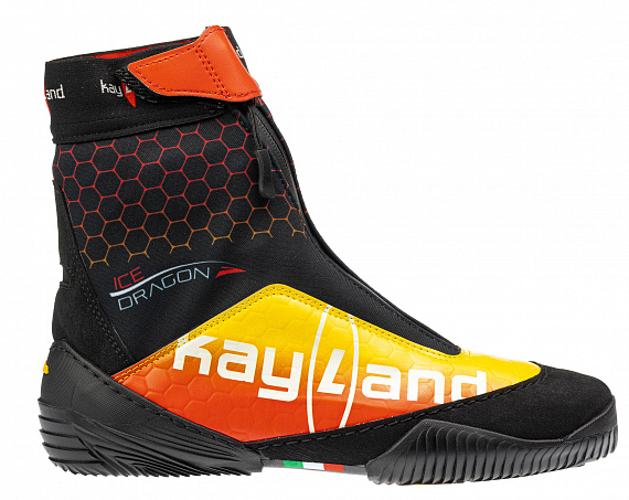 Кошкоботы Kayland Ice Dragon W/0 Cr Red/Yellow - Фото 1 большая