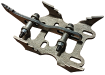 Элементы (с боковыми зубьям) Красноярск для Ice Rock Rokets + зуб для BD raptor/Krukonogi Air