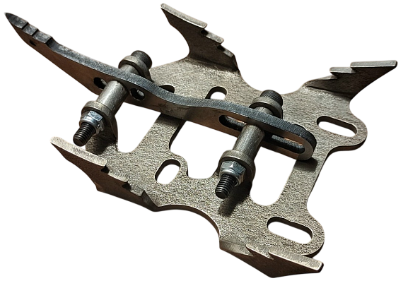 Элементы (с боковыми зубьям) Красноярск для Ice Rock Rokets + зуб для BD raptor/Krukonogi Air - Фото 2 большая