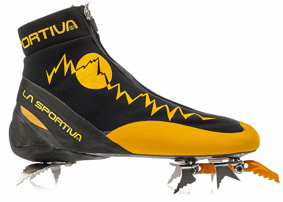 Ботинки La Sportiva Mega Ice Evo Black - Фото 1 большая