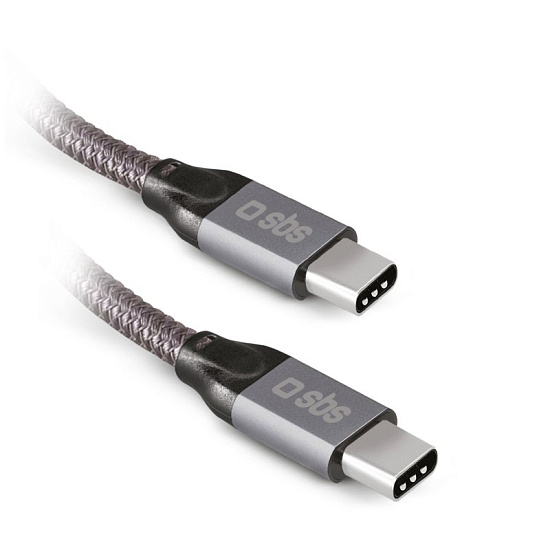 Кабель SBS Type-C/Type-C video support 1м Белый - Фото 1 большая