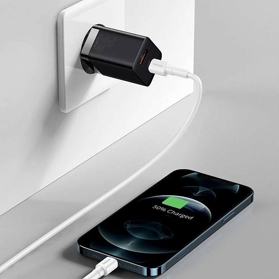 Зарядное устройство Baseus Super Si Pro CCSUPP-E01 Black - Фото 10 большая