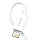 Кабель Baseus Superior Series CALYS-02 USB-IP2.4A 0.25m White - Фото 2 малая