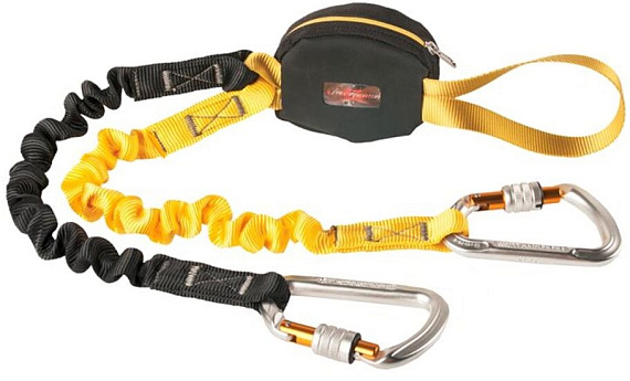 Усы самостраховки с амортизатором для Via Ferrata Singing Rock Slide - Фото 2 большая