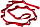 Дейзичейн Black Diamond Nylon Daisy Chain 18 мм/140 см Red - Фото 1 малая