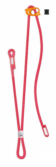 Самостраховка Petzl Dual Connect Adjust Red - Фото 1 большая