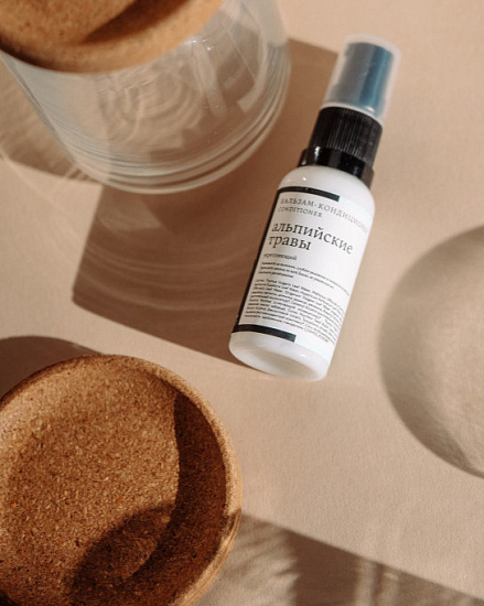 Мини-Бальзам-кондиционер Краснополянская косметика Альпийские травы 30 мл - Фото 2 большая