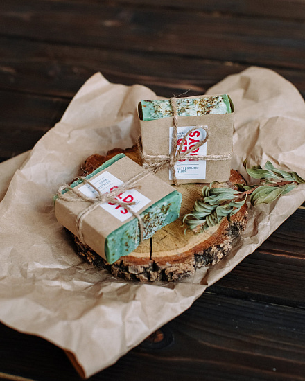 Мыло Краснополянская косметика Old Boys Горные травы - Фото 3 большая