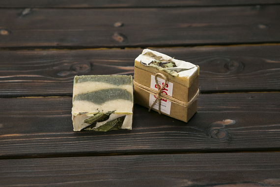 Мыло Краснополянская косметика Old Boys Имбирь-Эвкалипт - Фото 2 большая