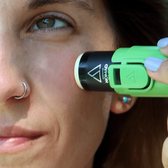 Кейс с солнцезащитным стиком Extreme Nomad Face Bunker (Spf50+) Green - Фото 5 большая