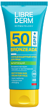 Солнцезащитный крем Librederm Bronzeada для лица матирующий SPF50 (50мл)
