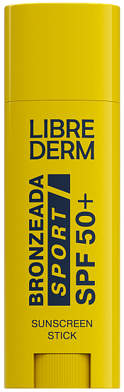Солнцезащитный стик Librederm Bronzeada Sport для губ и лица SPF 50+ - Фото 2 большая