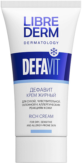 Крем Librederm Дефавит жирный 50мл - Фото 1 большая