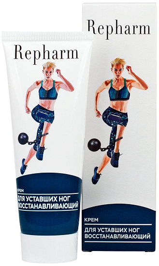 Крем для уставших ног восстанавливающий Repharm - Фото 1 большая