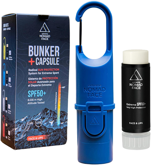 Кейс с солнцезащитным стиком Extreme Nomad Face Bunker (Spf50+) Blue Indigo - Фото 5 большая