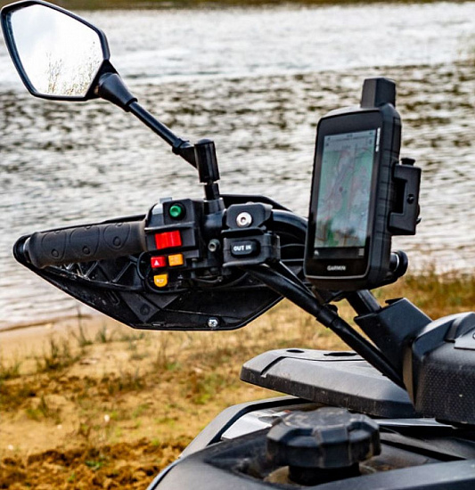 Крепление мотоциклетное Garmin для Montana 7xx - Фото 2 большая