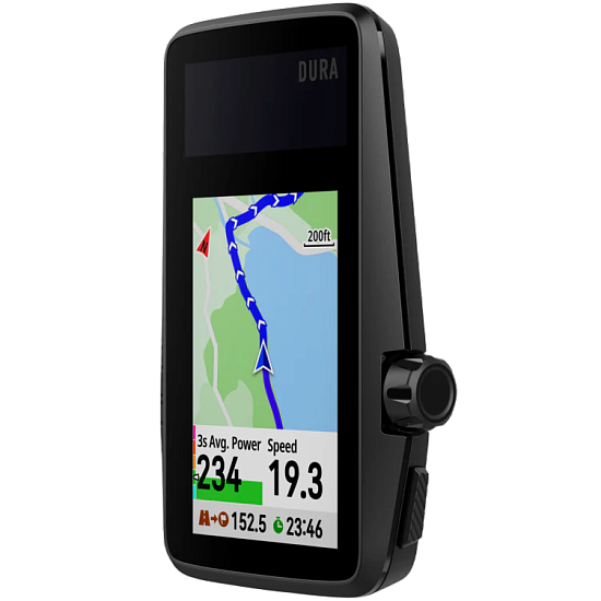 Велокомпьютер Coros Dura Solar GPS Black - Фото 3 большая
