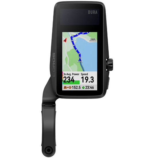 Велокомпьютер Coros Dura Solar GPS Black - Фото 6 большая